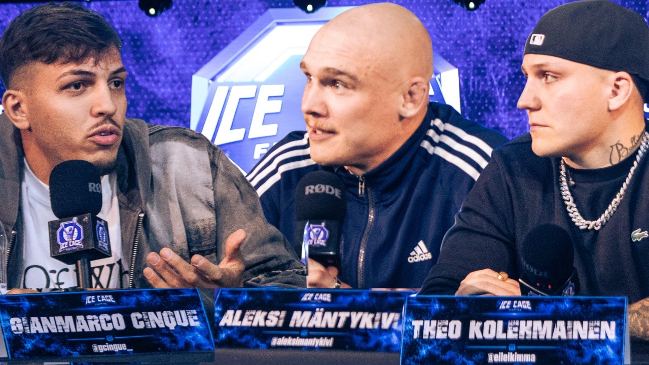 Gianmarco Cinque vs Aleksi Mäntykivi haastattelu | ICE CAGE 9