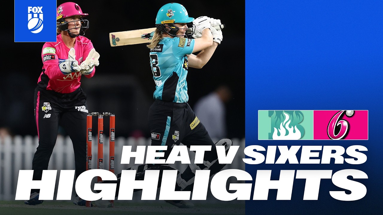 Brisbane Heat v Sydney Sixers Highlights | WBBL|12 | Fox Cricket