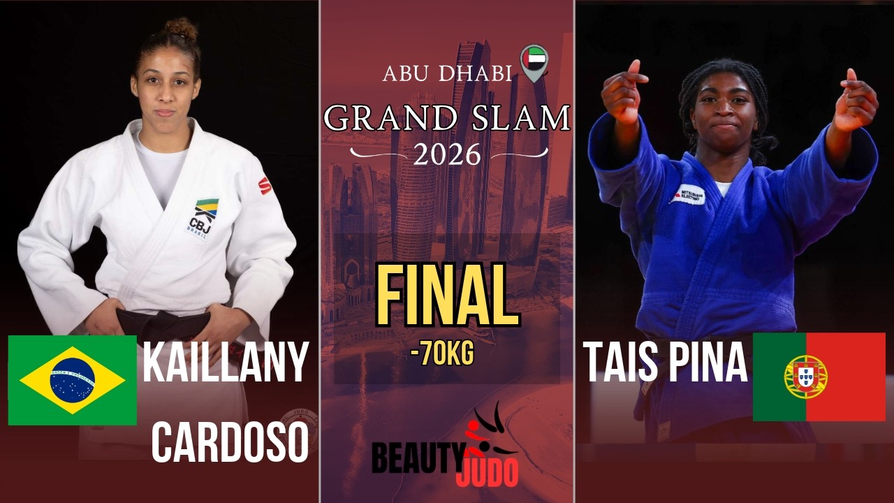 ЁЯПЖ Final -70 Kg | Kaillany CARDOSO (BRA) vs Tais PINA (POR) | Abu Dhabi Grand Slam 2026 ЁЯПЖ
