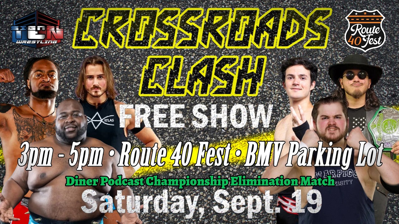 6-Man Elimination Match - 9/19/26 - Crossroads Clash - Diner Podcast Championship