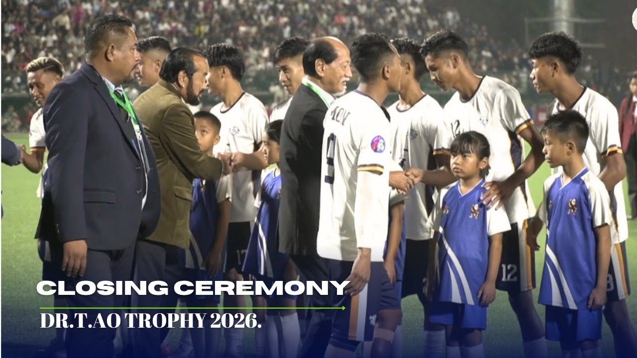 Closing Ceremony / 25th Edition of Dr. T. AO Inter - District Football Tournament 2026.