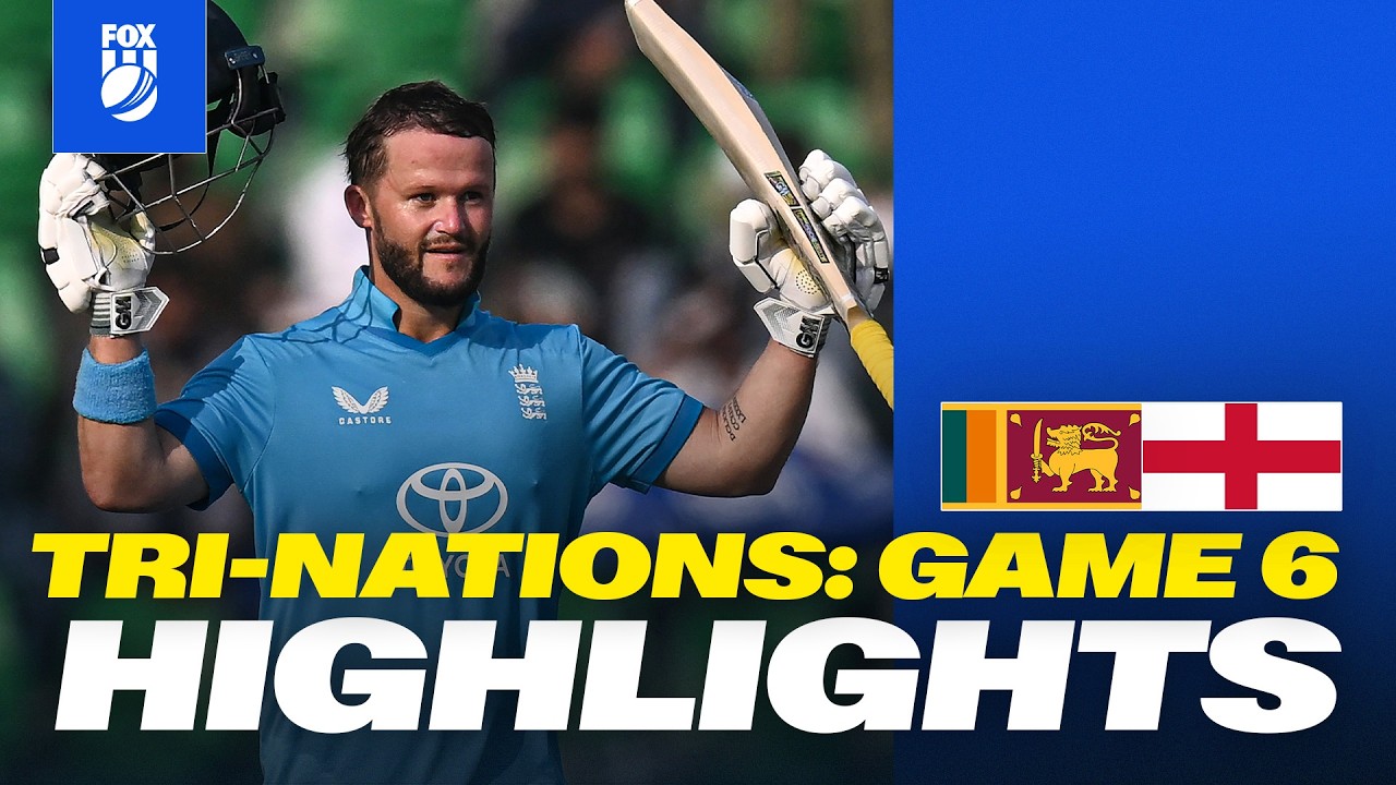 Miracle Chase?! đ„ | England vs Sri Lanka Highlights | 6th ODI Tri-Nations Series | Fox Cricket