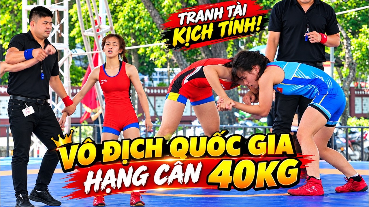 Đấu Vật NỮ vô địch quốc gia hạng cân 38 và 40 kg năm 2026,Vietnamese women's Wrestling.