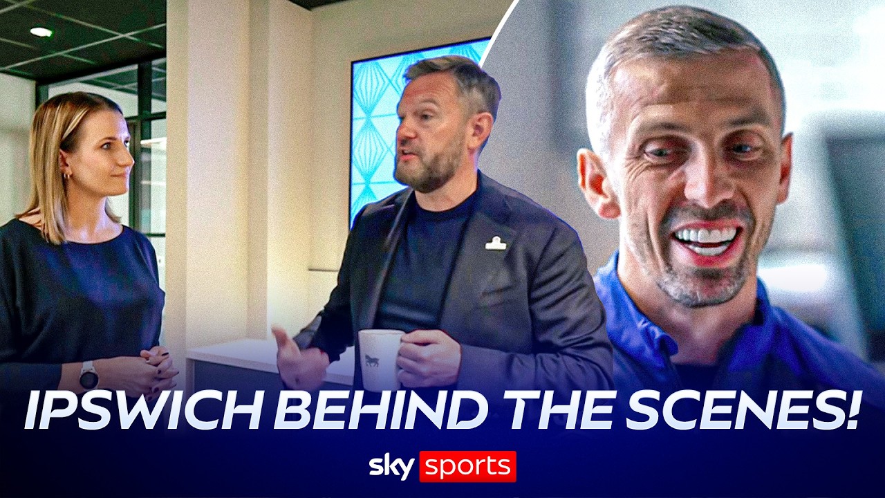 Behind the scenes at Ipswich Town! 🚜