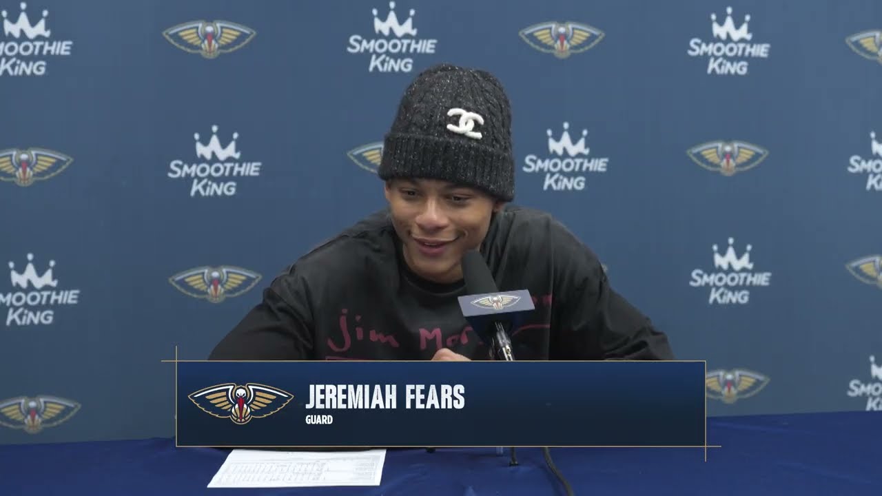 Jeremiah Fears | Pelicans vs Kings Postgame Interview 10/29/26