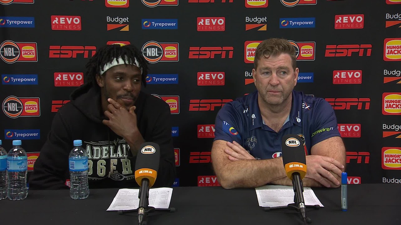 Trevor Gleeson and Zylan Cheatham press conference vs New Zealand Breakers - Round 7, NBL27