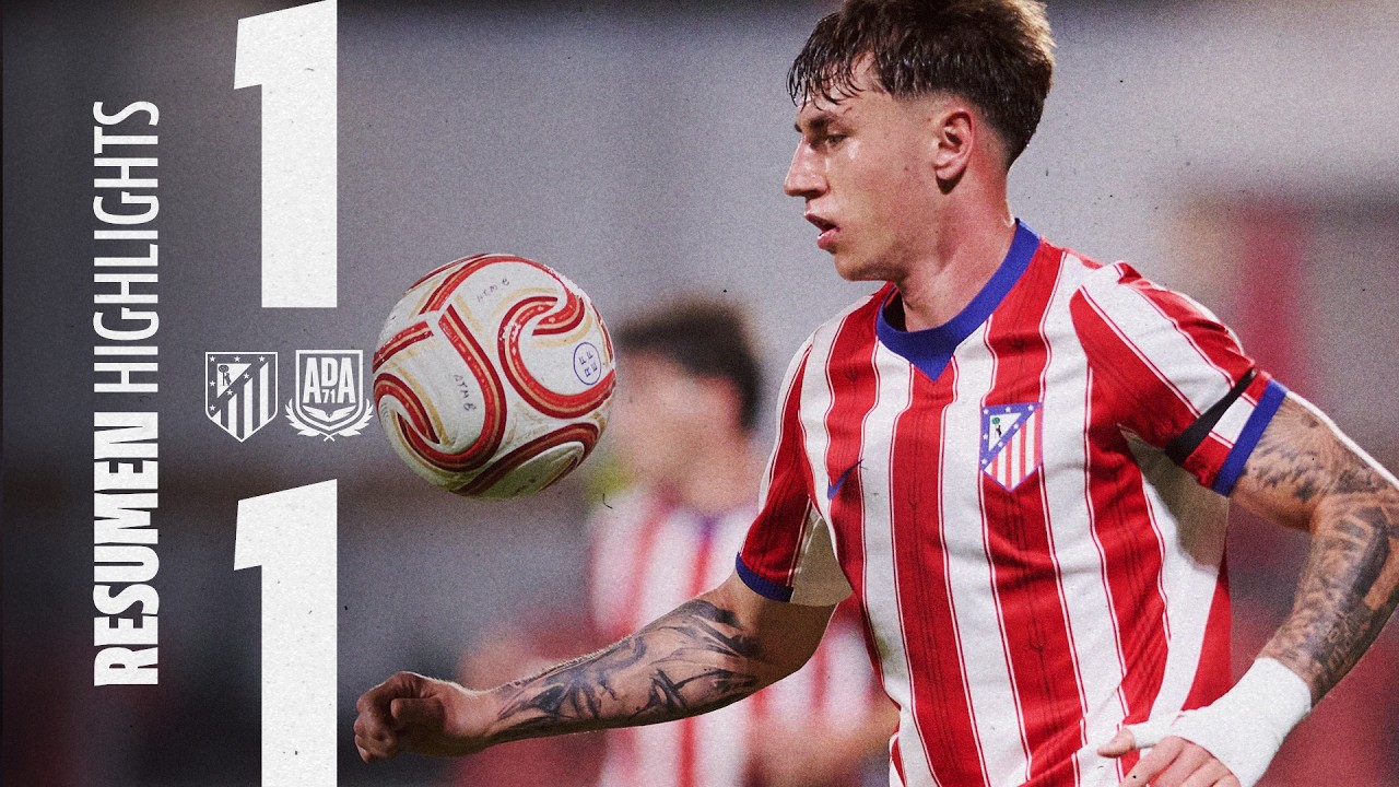 Atlético Madrileño 1-1 Alcorcón | ⚽ Domènech | HIGHLIGHTS, 26/27 1ªRFEF - MD10