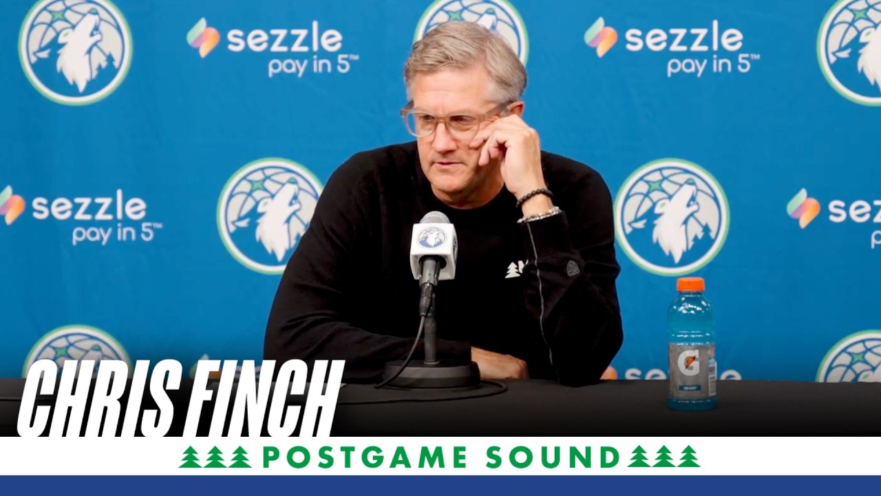 “The Bench Came In & Gave Us The Boost We Needed.” | Chris Finch Postgame Sound | 10.30.26