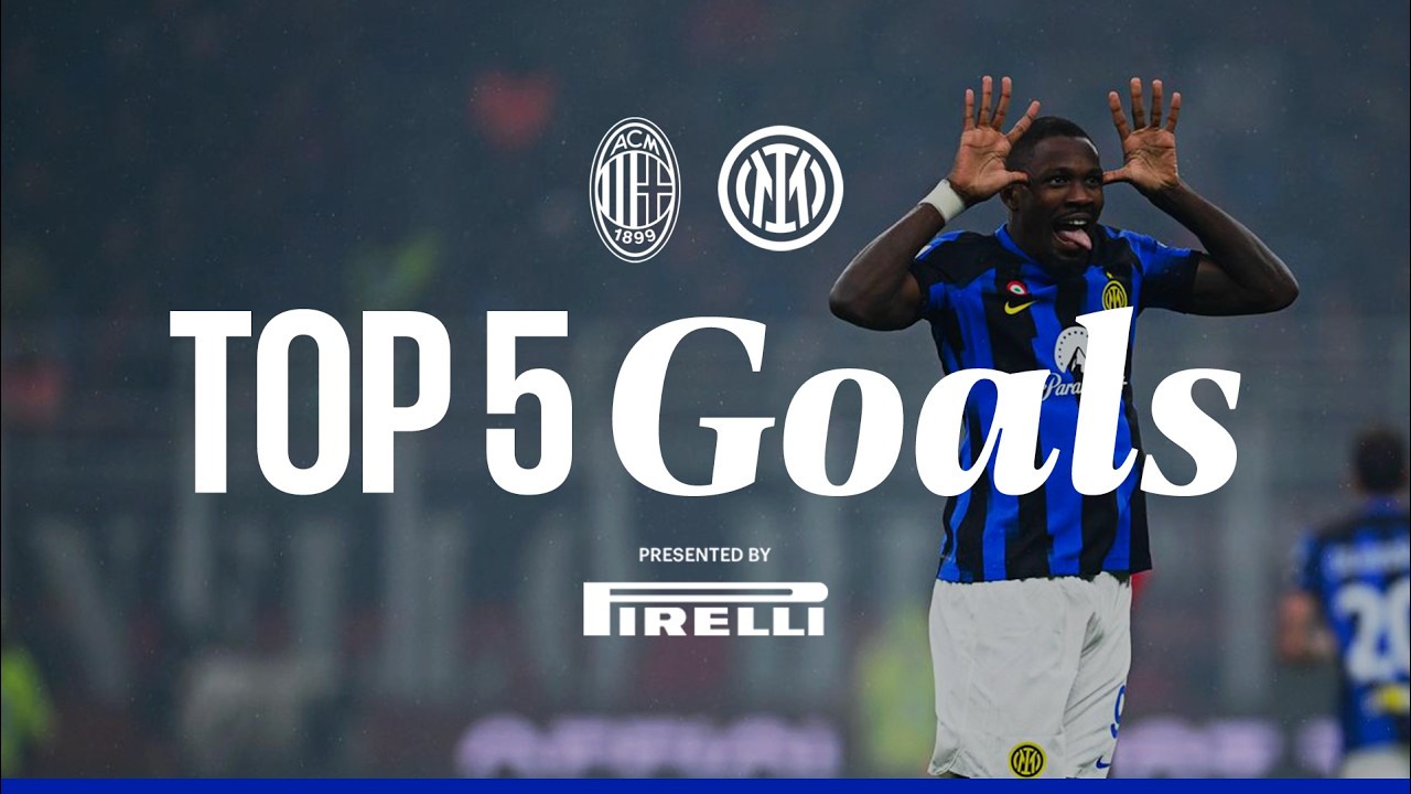 DA RONALDO A THURAM: IL DERBY IN 5 CAPOLAVORI 🔥 | TOP 5 GOL VS MILAN | PRESENTED BY PIRELLI