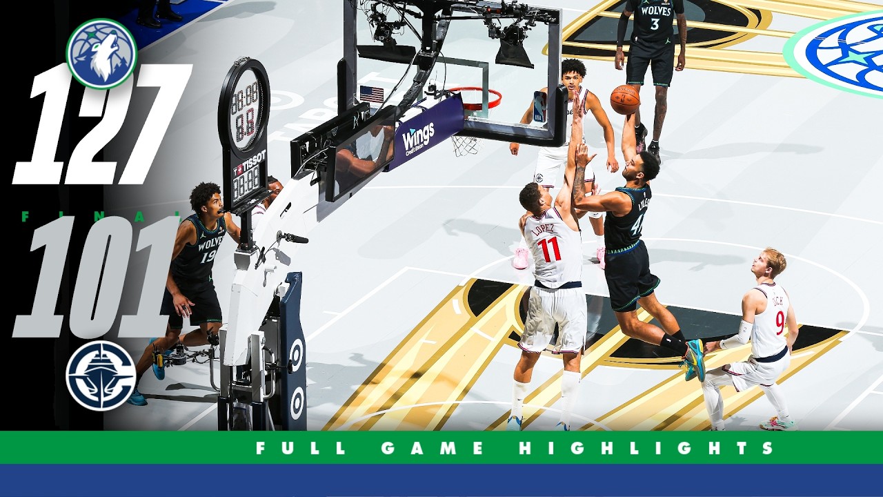 Minnesota Timberwolves Sink The LA Clippers 127-101 | 10.30.26