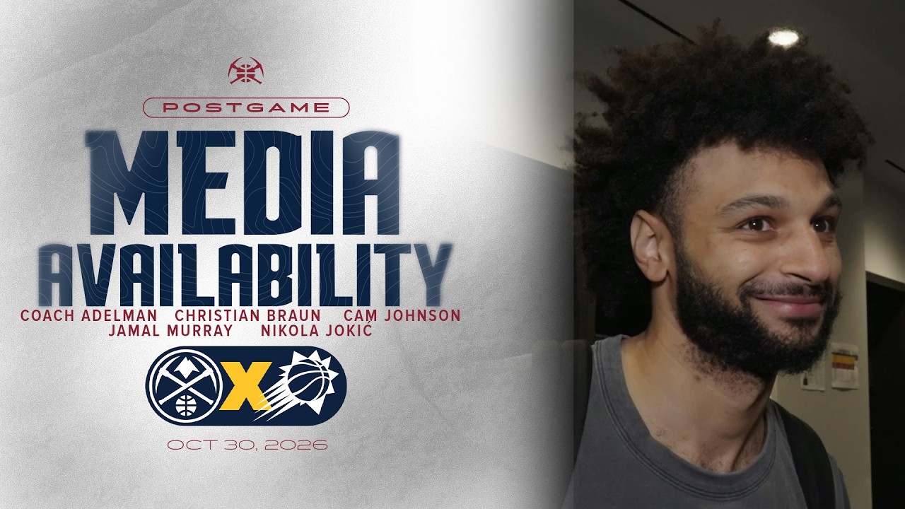 Full Denver Nuggets Postgame Media Availability vs. PHX 🎙