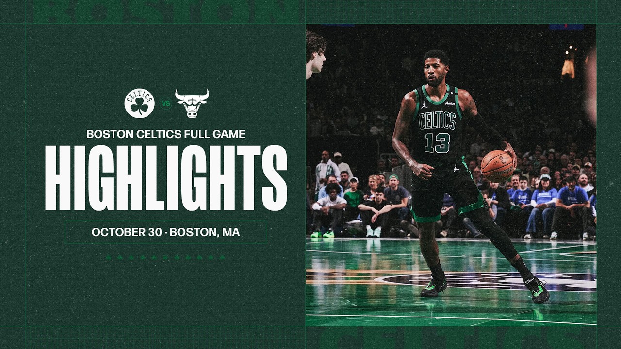 Payton Pritchard & Jayson Tatum lead Celtics to 125-111 win over Bulls in NBA Cup play