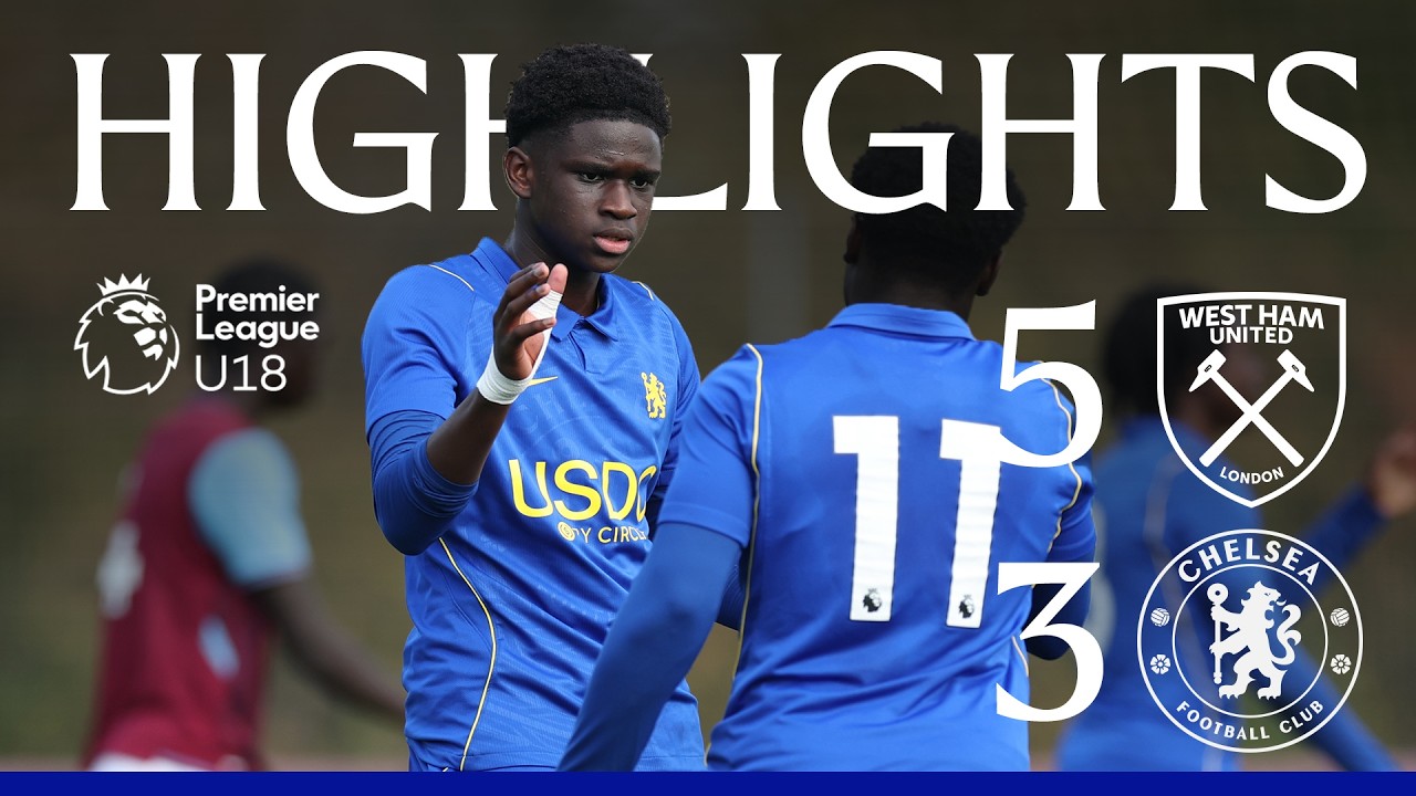 West Ham U18 5-3 Chelsea U18 | HIGHLIGHTS | U18 Premier League | 2026/27