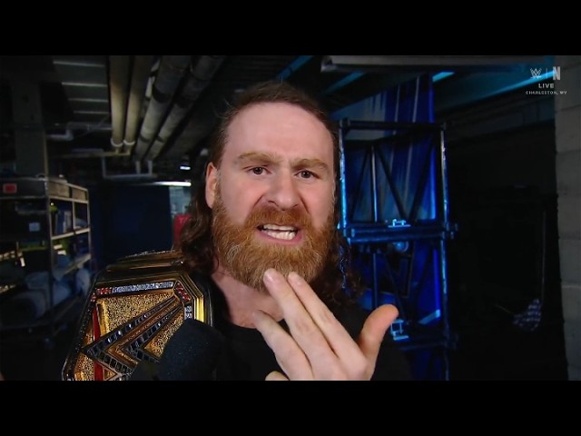 Sami Zayn backstage segment _wwe Smackdown 30 October 2026