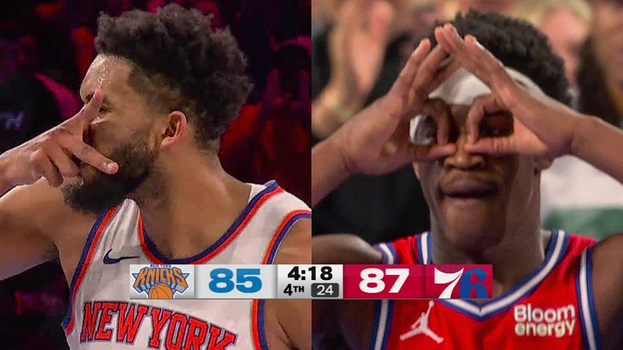 Final 5:25 ELECTRIC ENDING 76ers vs Knicks | EMIRATES NBA CUP ๐ | October 30, 2026