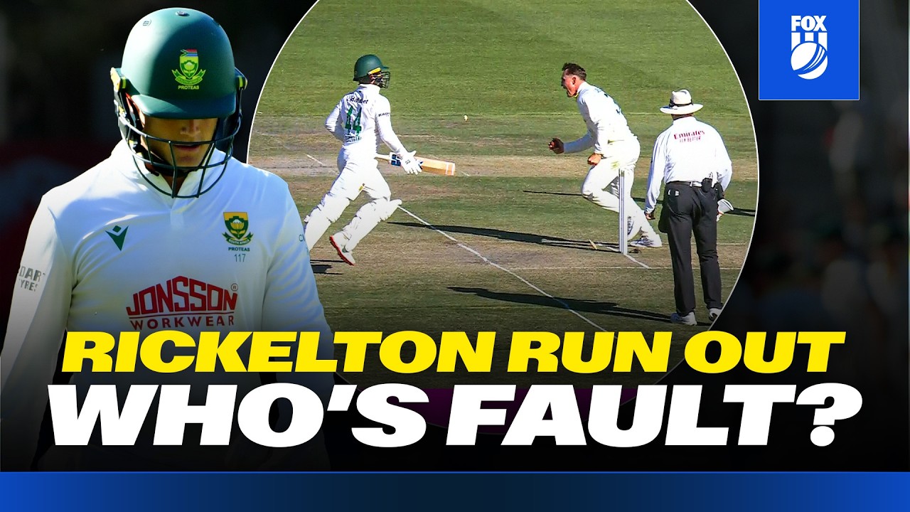 Run Out DISASTER 🚫 | South Africa's nightmare sets up Grandstand finale 🔥 | Fox Cricket