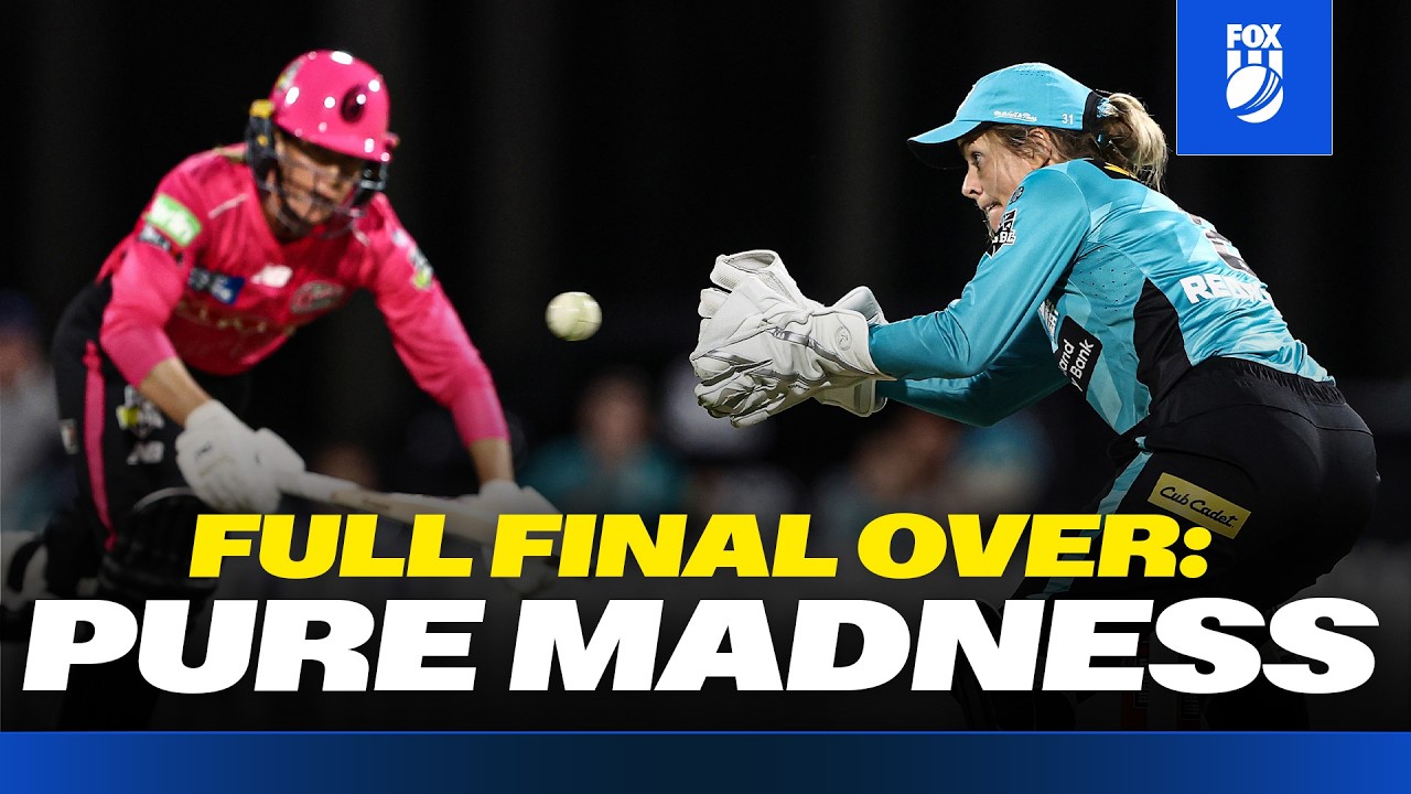 Down to the Final Ball! 💥 | Relive the dramatic conclusion to Sixers vs Heat | WBBL|12 | Fox Cricket